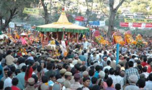Rath Yatra of Lord Raghunathji,kullu