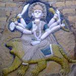 murti-durga-mata-on-stone