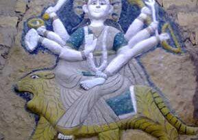 murti-durga-mata-on-stone