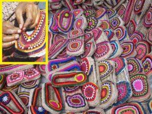 Traditional Poola Footwear