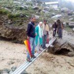 बादल फटने से 2 पुल व 6 घराट बहे Cloudburst