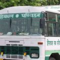 hrtc-bus-breakdown-himachal-roadways-bus-green-front-face