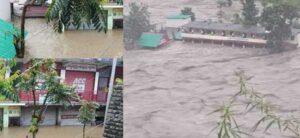 मंडी-कुल्लू हाई-वे बीच राह फंसे सैंकड़ों सैलानी, मंडी में खाली करवाए 113 घर heavy-rainfall-in-hp
