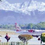 गग्गल एयरपोर्ट पर आज से शुरू हुई उड़ानें kangra-airport