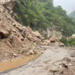 मंडी -पंडोह सड़क मार्ग बहाल होने से वाहन चालकों और लोगों को मिली राहत mandi-road-update