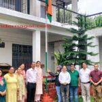 टिकरू स्कूल में प्रधानाचार्या कमलेश कुमारी ने फहराया तिरंगा National Flag Hoisting