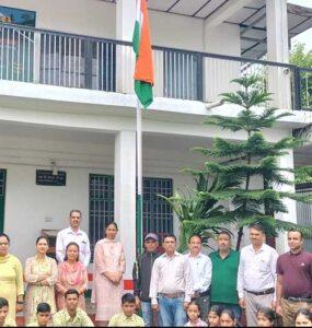 Tiranga Hoisting