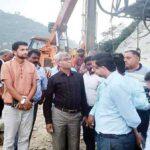 मंडी-कुल्लू डबल लेन एनएच का निर्माण कार्य हुआ शुरू Nh Construction Himachal