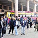 ट्रांसपोटर्र यूनियन की हड़ताल के चलते मंडी जिला में दिखा असर Transport Union Strike