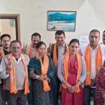 ब्लाक कांग्रेस अध्यक्ष अजय धरवाल,कांग्रेस महिला अध्यक्ष व सचिव शीला भाजपा में शामिल Congress Leaders Join Bjp