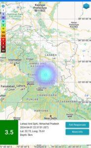 Himachal Earthquake