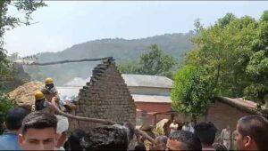Father Dies Cowshed Fire