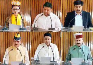 हिमाचल प्रदेश में 6 नवनिर्वाचित विधायकों ने ली पद एवं गोपनीयता की शपथ 6-new-mla