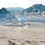 उफान पर ब्यास नदी, कुदरत ने एक बार फिर दोहराया पुराना दृश्य beas-river-at-mandi