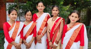 Tikru School Girls Selected For District Badminton