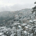 चोटियों में ताज़ा बर्फ़बारी से शीतलहर की चपेट में हिमाचल first-snowfall-in-hp
