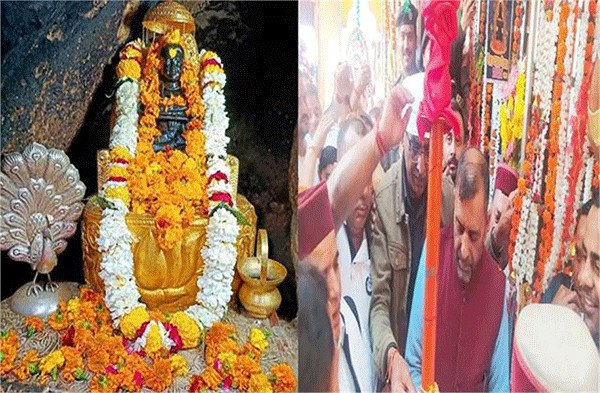 दियोटसिद्ध मंदिर में झंडा रस्म के साथ चैत्र मेले शुरू baba-ji