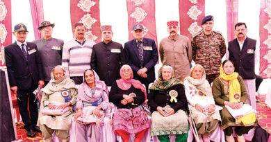 Jogindernagar Veer Naris Honoured