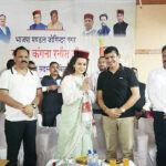सांसद कंगना ने जोगिन्दरनगर-लडभड़ोल में गिनाई केंद सरकार की उपलब्धियां kangna-at-jogindernagar