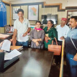 टिकरू और मैण भरोला पंचायतों को दलेड नहीं ढेलू वार्ड में किया जाए शामिल tikroo-and-main-bhrola-panchyat-delegation