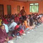 रविवार को बाबा कुटिया बनौण में हुआ भंडारे का आयोजन bhandara