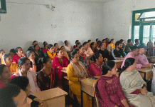 टिकरू स्कूल में हुआ पीटीएम का आयोजन