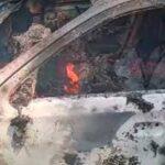 कोलंग पंचायत के कलैहड़ू गाँव में गाड़ी पलटने से 4 लोग घायल kalehru-car-accident