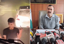 एनएच -103 पर बस में तोड़फोड़ करने वाले पुलिस हिरासत में