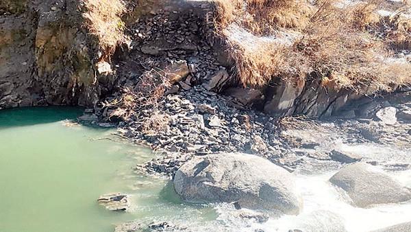 Multhan Uhal River Bridge Washed Away