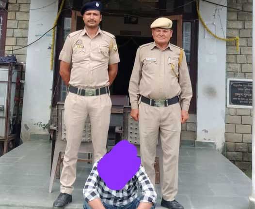 जोगिन्दरनगर पुलिस ने 6 वर्षों से फरार उद्घोषित अपराधी को किया गिरफ्तार