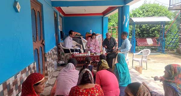 टिकरू के भजकैड़ा गाँव में हुआ आउटरीच कैम्प का आयोजन