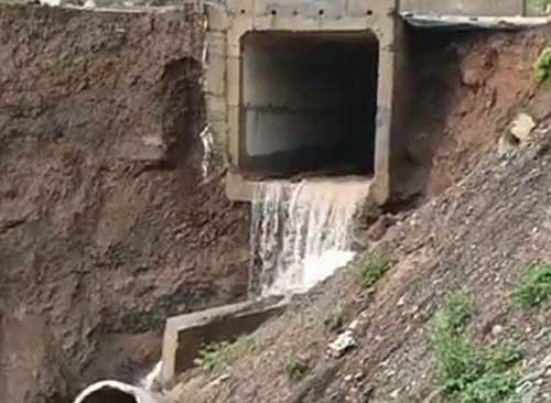 कोटरोपी के पास छोटे और बड़े वाहनों के लिए बहाल हुआ यातायात