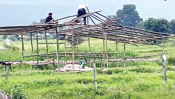 लैंडिंग साइट क्योर के आसपास बिना अनुमति के भवन निर्माण पर होगी कार्यवाही